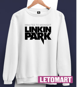 Толстовка Свитшот с надписью Linkin Park