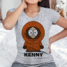 Женская футболка принт с Кенни (South Park)