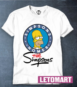 Футболка с принтом The Simpsons Homer