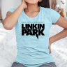Женская Футболка с надписью Linkin Park