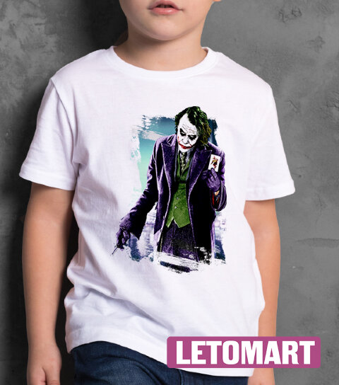 Детская футболка принт с Джокером