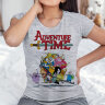 Женская футболка с принтом Adventure Time new