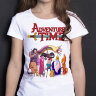 Детская футболка Время Приключений Герои для девочек
