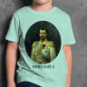 Детская футболка принт с портретом Царя - Николай 2