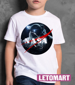 Детская Футболка с логотипом NASA Сosmonaut