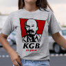 Женская Футболка с рисунком KGB so good