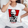 Женская Футболка с рисунком KGB so good