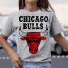 Женская Футболка с принтом Chicago Bulls