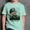 Детская футболка принт с фото Гагарина