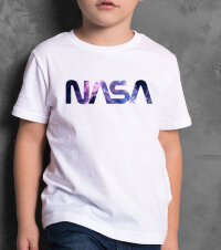 Детская Футболка с надписью NASA Сosmos