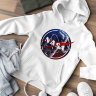 Толстовка с капюшоном с логотипом NASA Космос