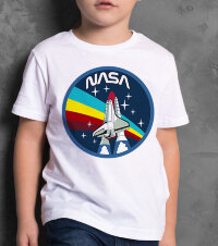 Детская Футболка с надписью NASA Ship