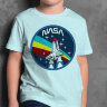 Детская Футболка с надписью NASA Ship