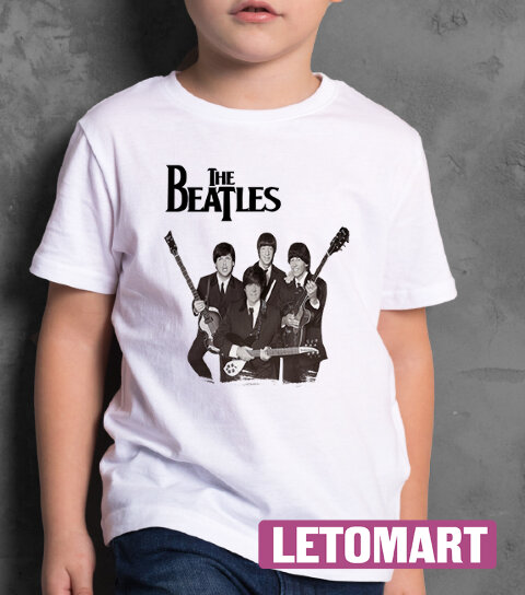 Детская Футболка с принтом Битлз (The Beatles)