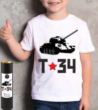 Детская футболка Танк Т 34