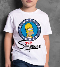 Детская Футболка с принтом The Simpsons Homer