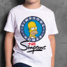 Детская Футболка с принтом The Simpsons Homer