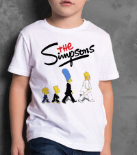 Детская Футболка с Надписью The Simpsons