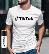 Футболка с надписью  Tik Tok logo