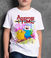 Детская футболка с принтом Adventure Time