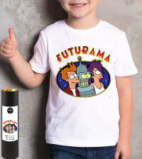 Детская футболка принт Футурама