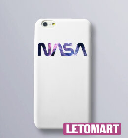 Чехол на телефон с надписью NASA Сosmos