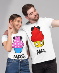 Парные футболки Mr. Mrs. Пироженое (комплект 2 шт.)