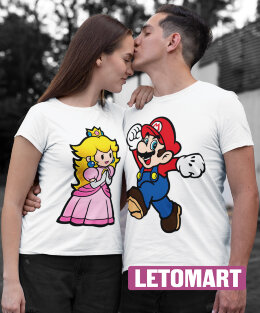 Парные футболки Марио (комплект 2 шт.)