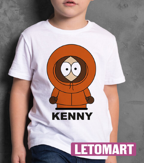 Детская футболка принт с Кенни (South Park)