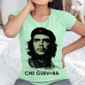Женская футболка с принтом и надписью ЧеГевара