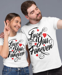 Парные футболки Love you forever (комплект 2 шт.)