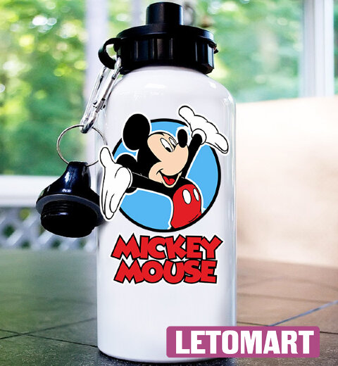 Спорт Бутылка с картинкой Mickey Mouse