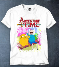 Футболка с принтом Adventure Time