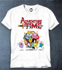Футболка с принтом Adventure Time new