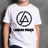 Детская Футболка с надписью Linkin Park logo