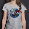 Детская Футболка для Девочки NASA Планета