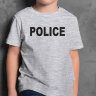 Детская Футболка с надписью  Police