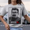 Женская Прикольная Футболка Сталин Style In
