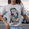Женская футболка принт Мэрилин Монро