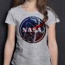 Детская Футболка для Девочки NASA с космонавтом