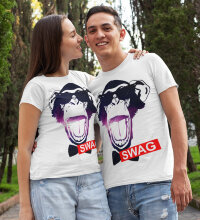 Парные футболки Обезьяна SWAG (комплект 2 шт.)