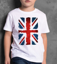 Детская футболка принт с Британским Флагом