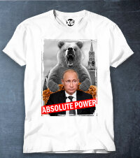 Футболка принт с Путиным Absolute Power