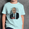 Детская футболка принт с Президентом Mr.Putin new