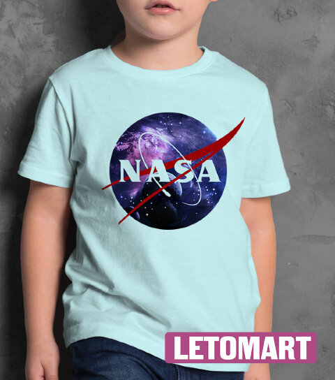 Детская Футболка с логотипом NASA Космос