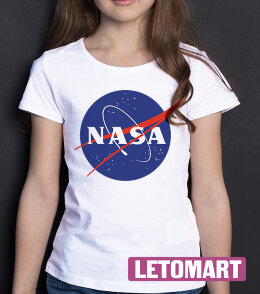 Детская Футболка для Девочки NASA